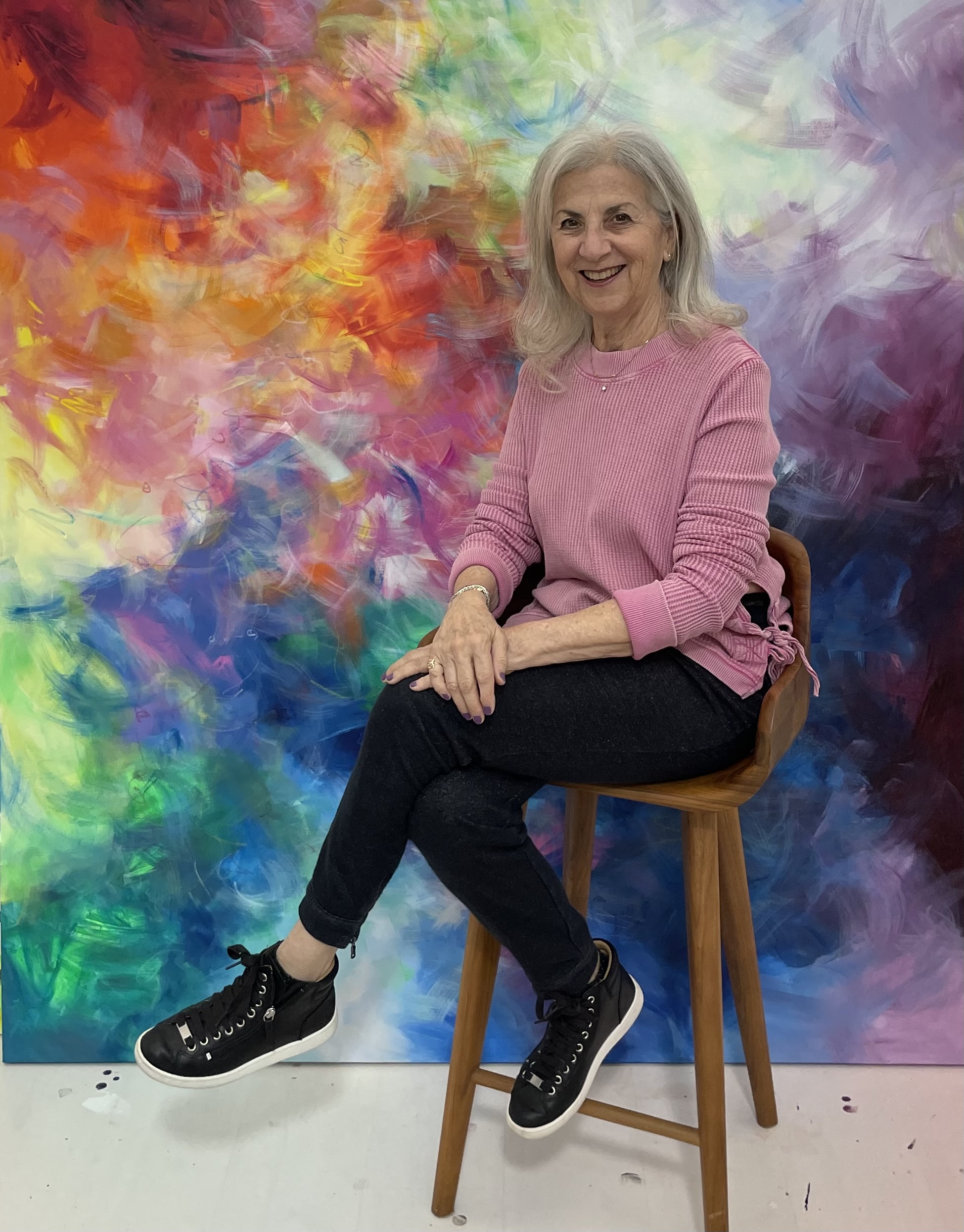 Portrait of Elaine Clarfield Gitalis, artist